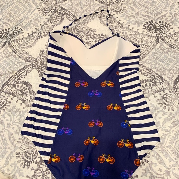 Anthropologie mermaid bicycle swimsuit - Picture 6 of 6